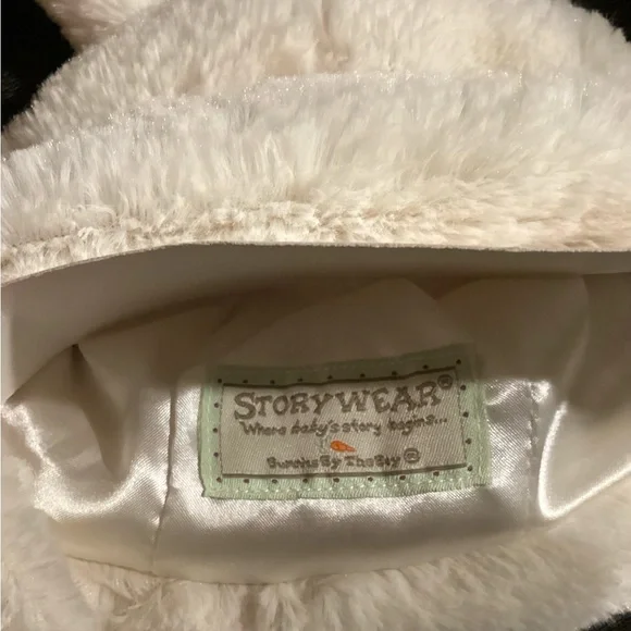 NEW - Bunnies By The Bay Glad Dreams Coat, Hat and Muff in Keepsake box - Picture 7 of 16